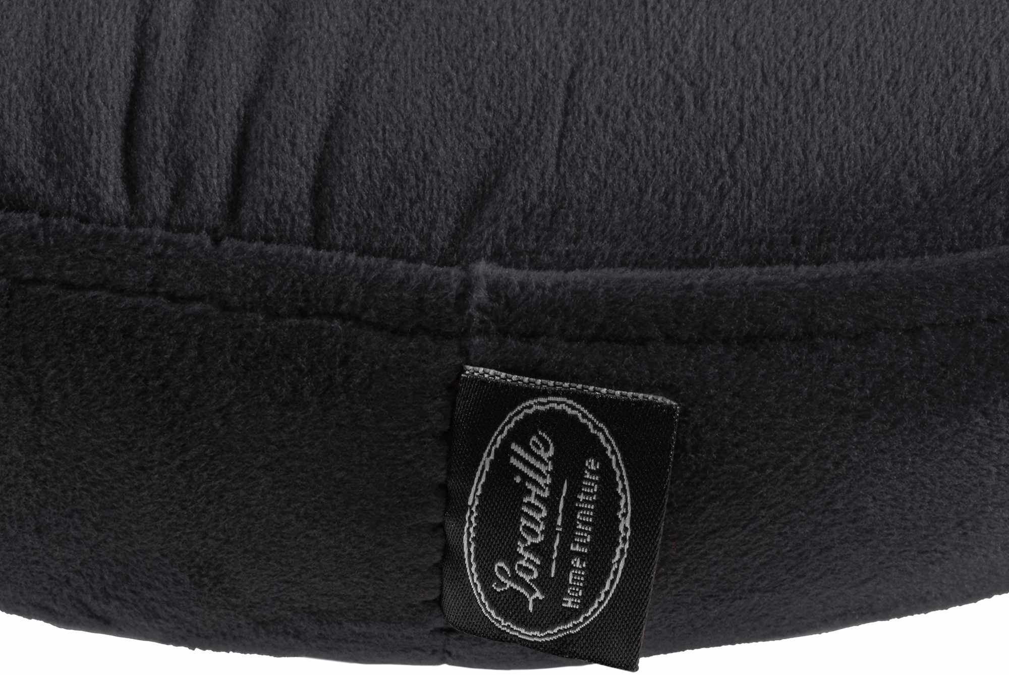 2er Set Barhocker Ponte Samt schwarz, schwarz