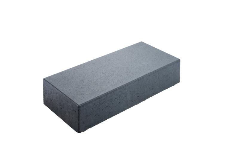 Blockstufe 16x35x80 cm, Anthrazit mit Fase