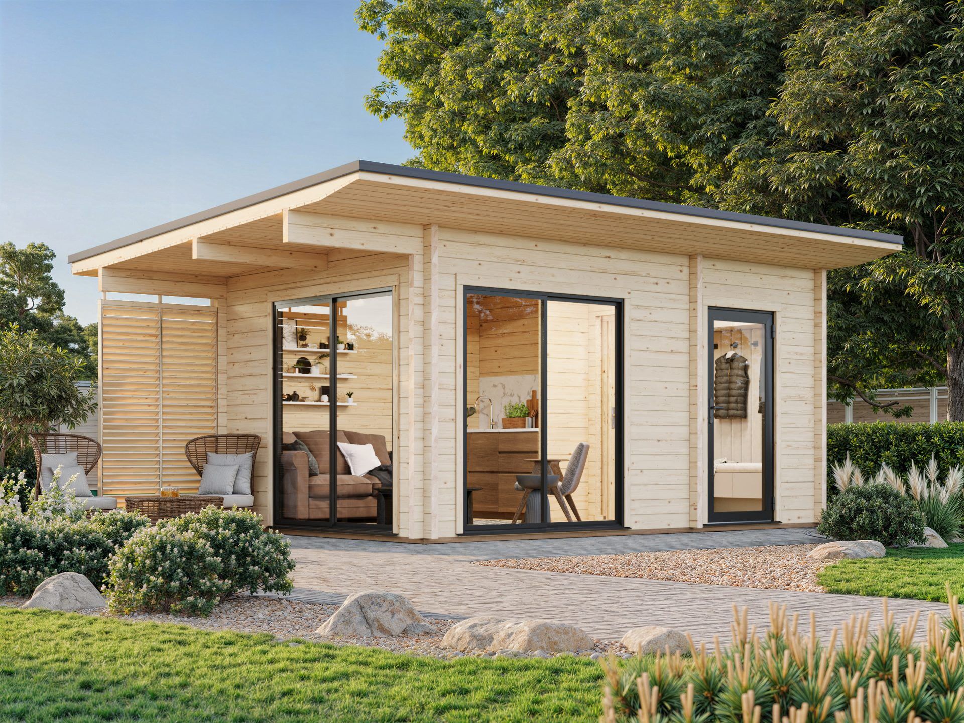 Palmako Ferienhaus Cecilia 14,2 m2