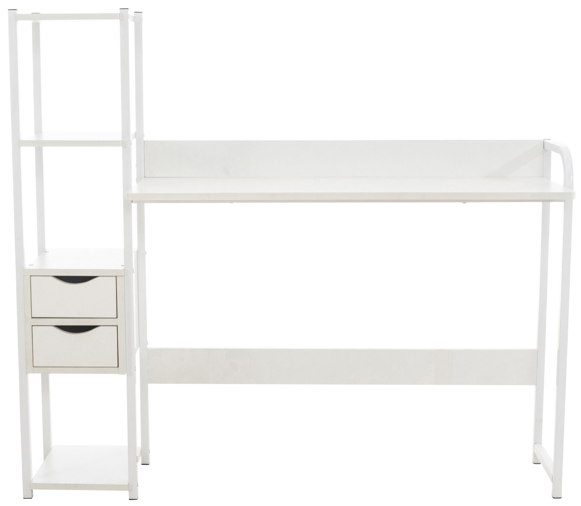 Schreibtisch Widnes, weiß/weiß