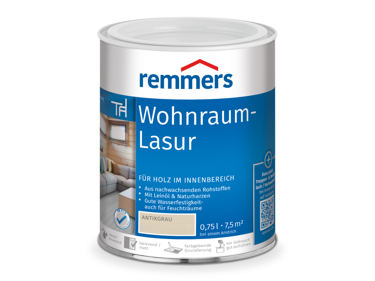 Remmers Wohnraum-Lasur 0.75 l