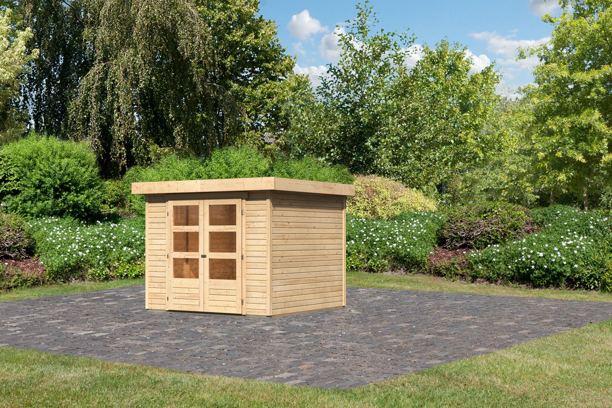 Karibu Gartenhaus Askola 3,5