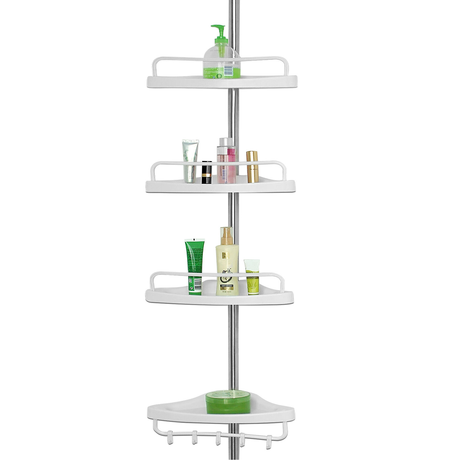 Teleskop Duschregal Edelstahl 92-306cm