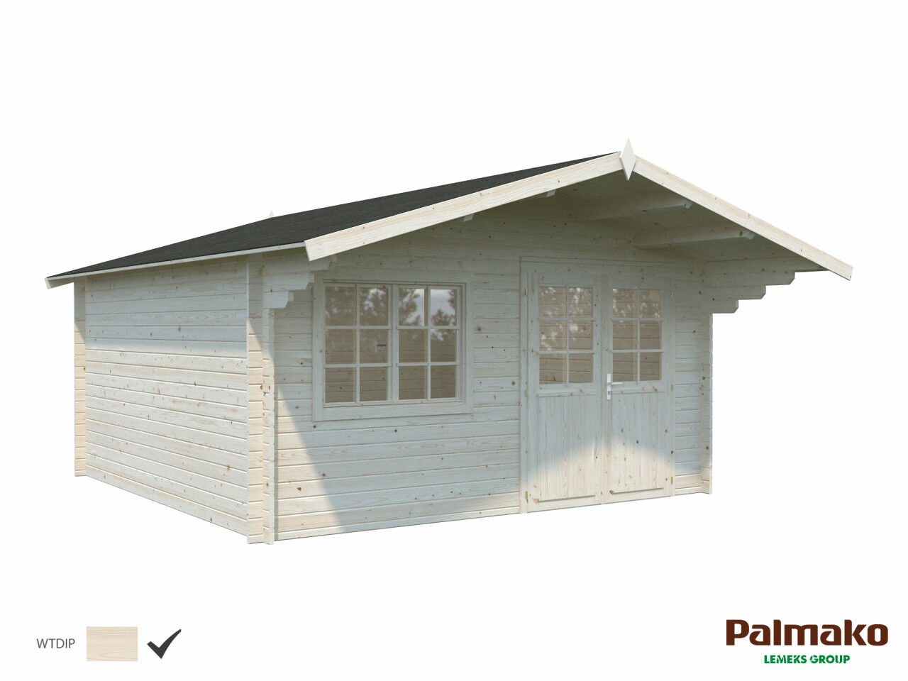 Palmako Gartenhaus Britta 17,5 m²