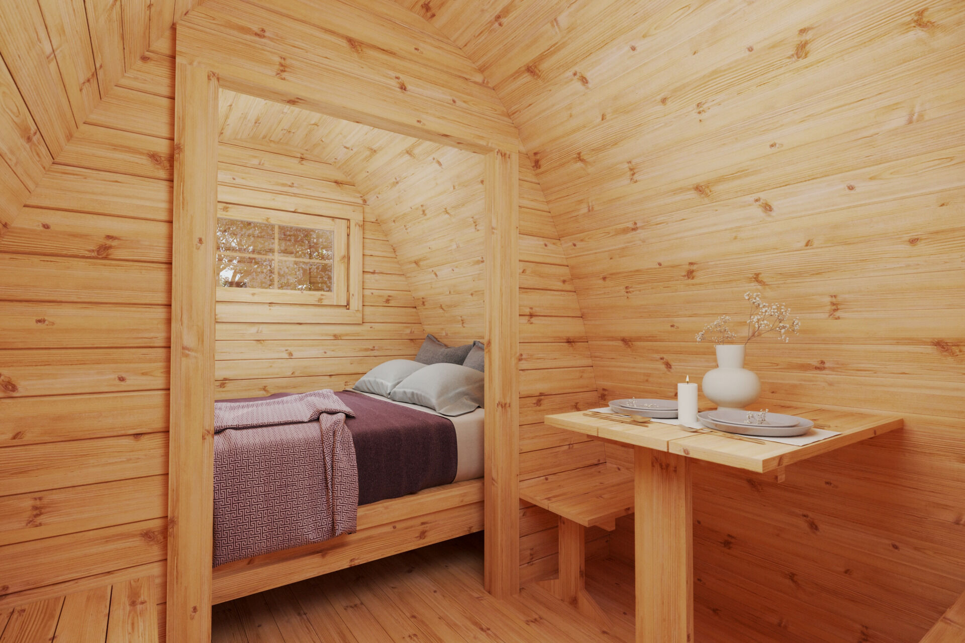 Camping Pod Helsinki 240x400, Bausatz