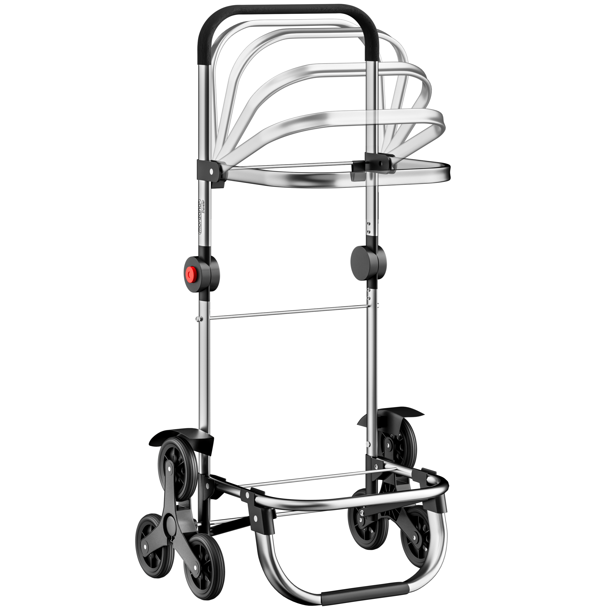 Einkaufstrolley Treppensteiger Grau