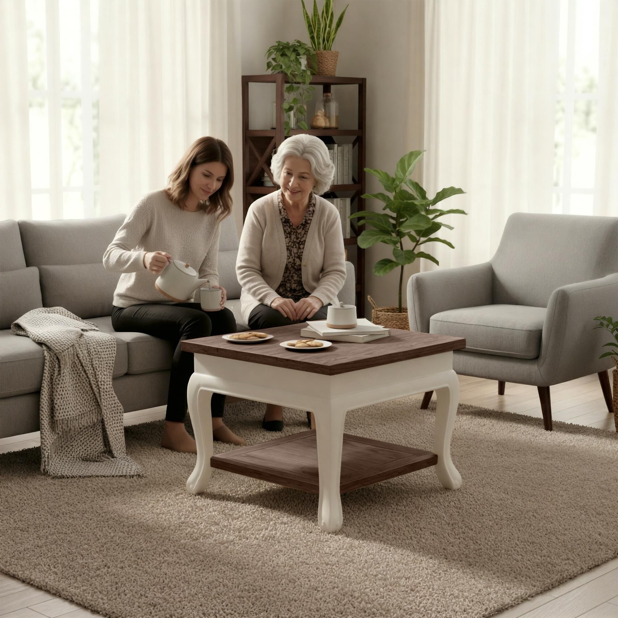 Couchtisch Thordis, dunkelbraun