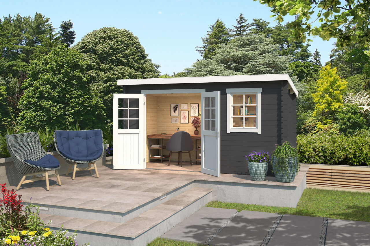 Pultdach Gartenhaus Lasita Maja Amira 175