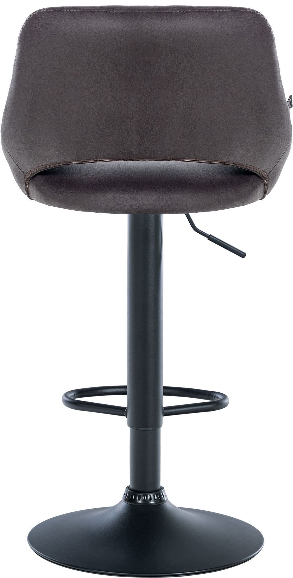 2er Set Barhocker Milet Kunstleder B, braun