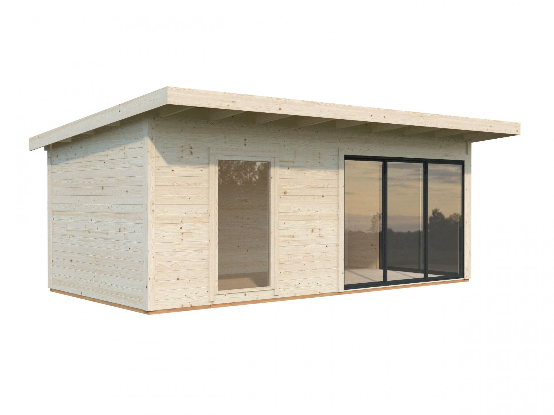 Palmako Pultdach Gartenhaus Andrea 17,1 m² Slide