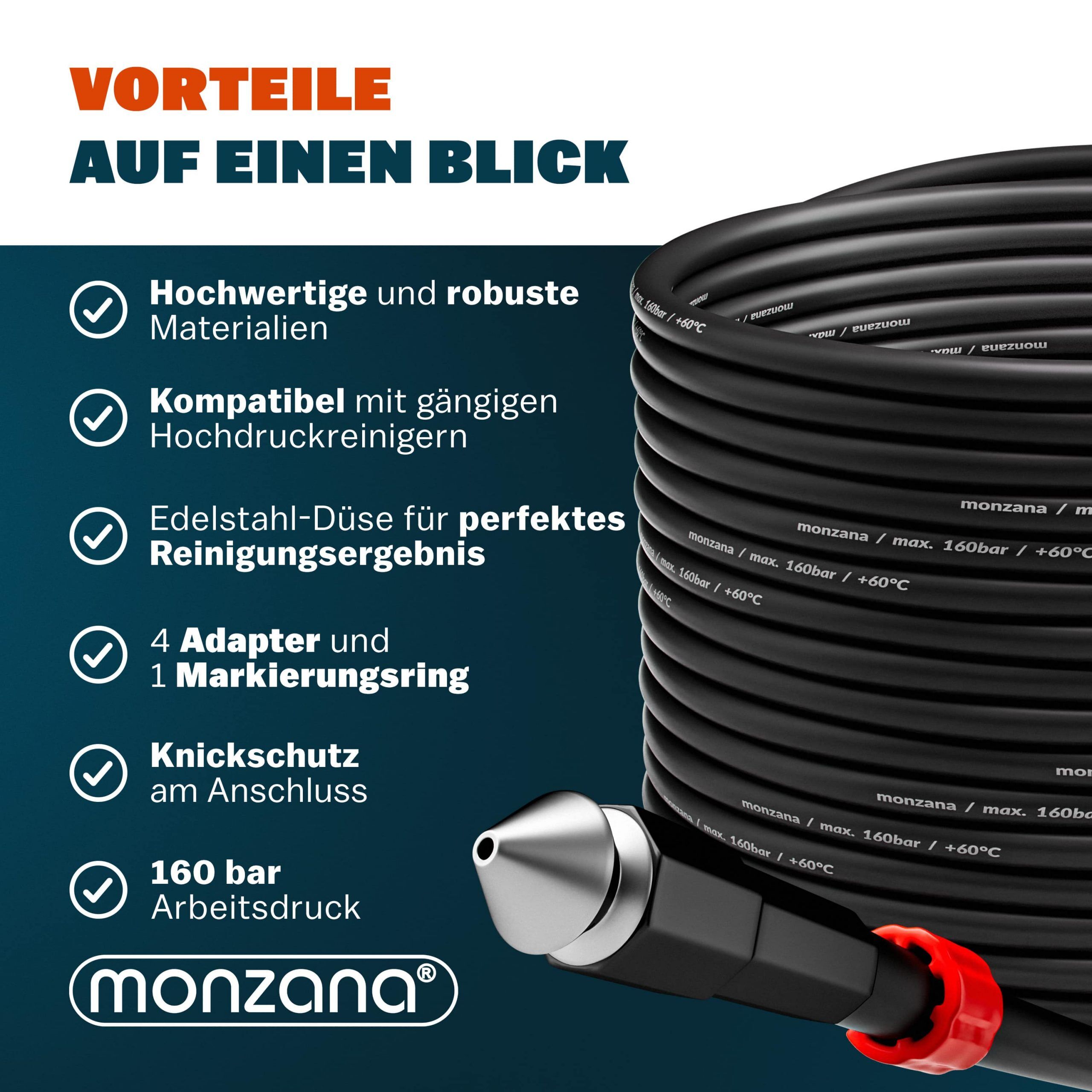 Rohrreinigungsset 15m