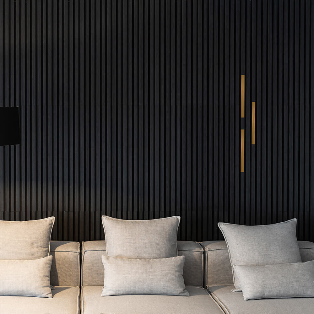 Dekoleiste für Akustikpaneel FIRE 3er Set - 30 cm