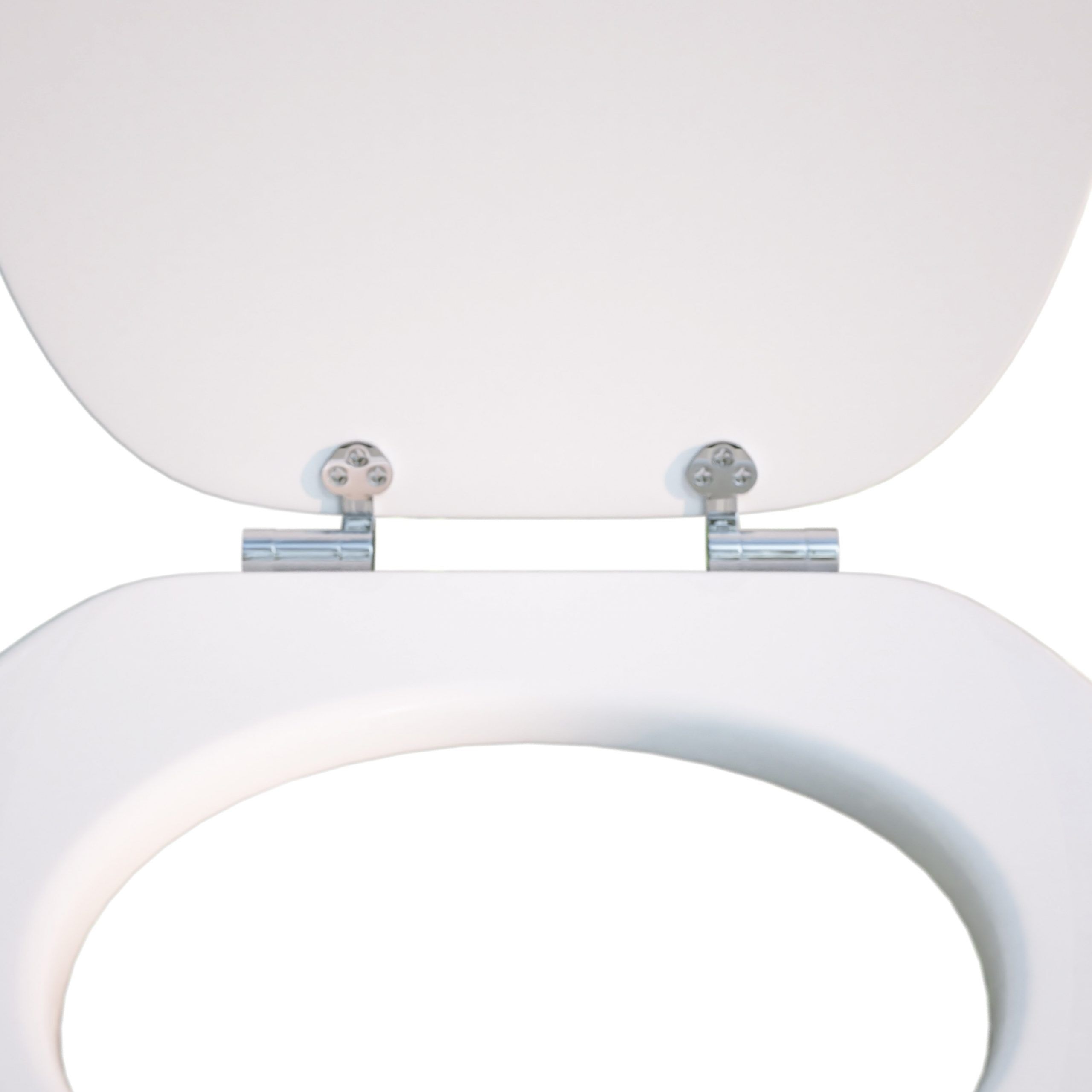 Toilettensitz Weiß mit Absenkautomatik