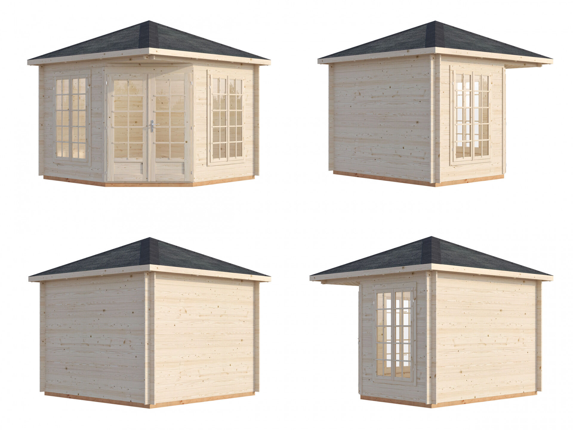 Palmako 5 Eck Gartenhaus Melanie 7,0 m²