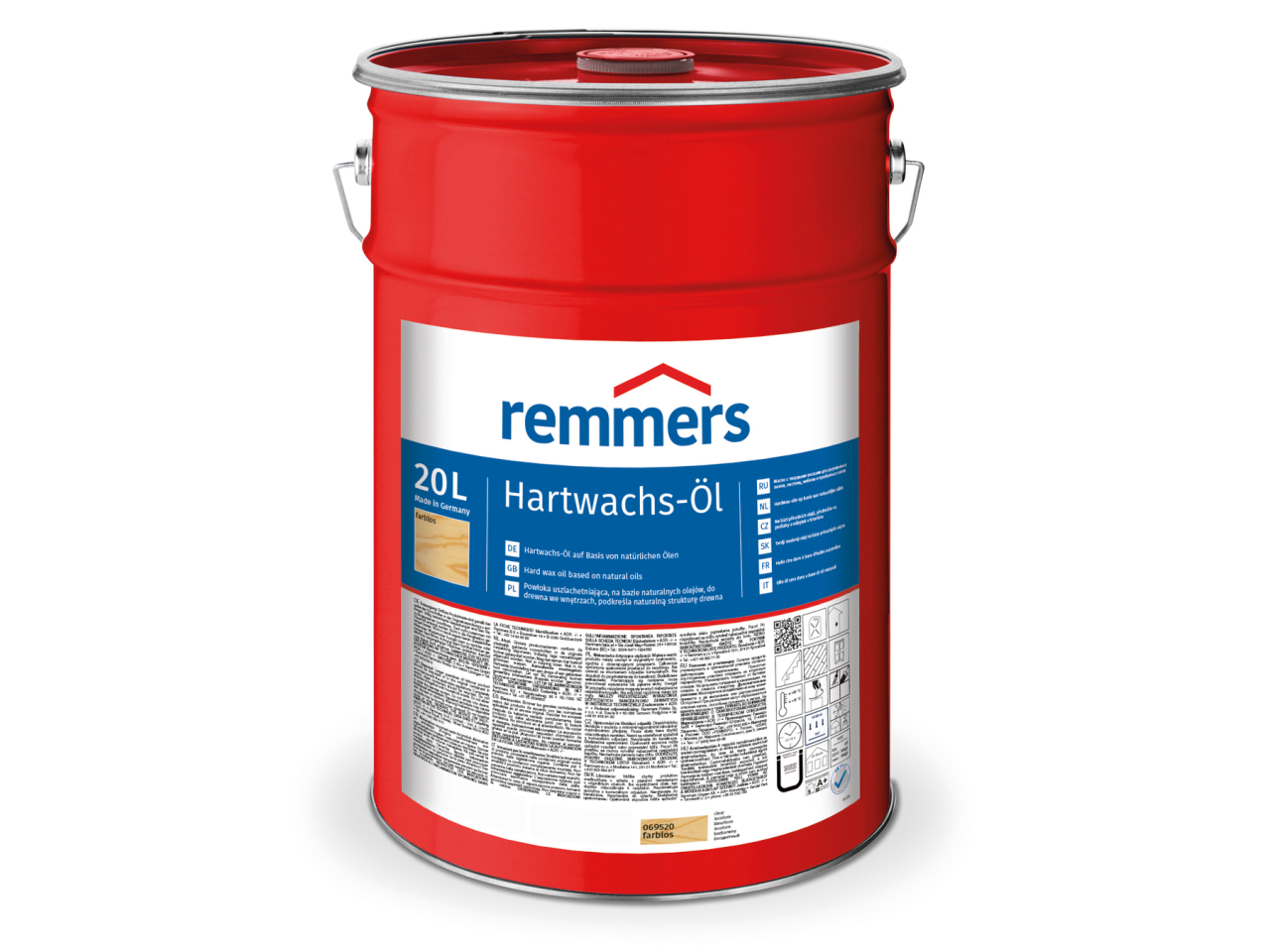 Remmers Hartwachs-Öl 20 l farblos