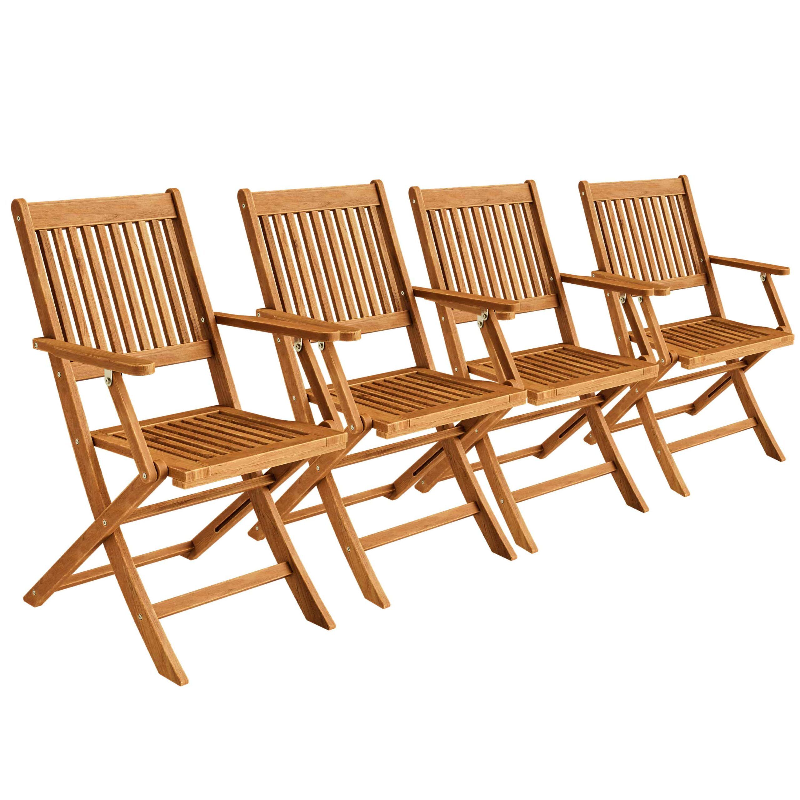 Gartenstuhl Sydney 4er-Set Akazie FSC®-zertifiziert