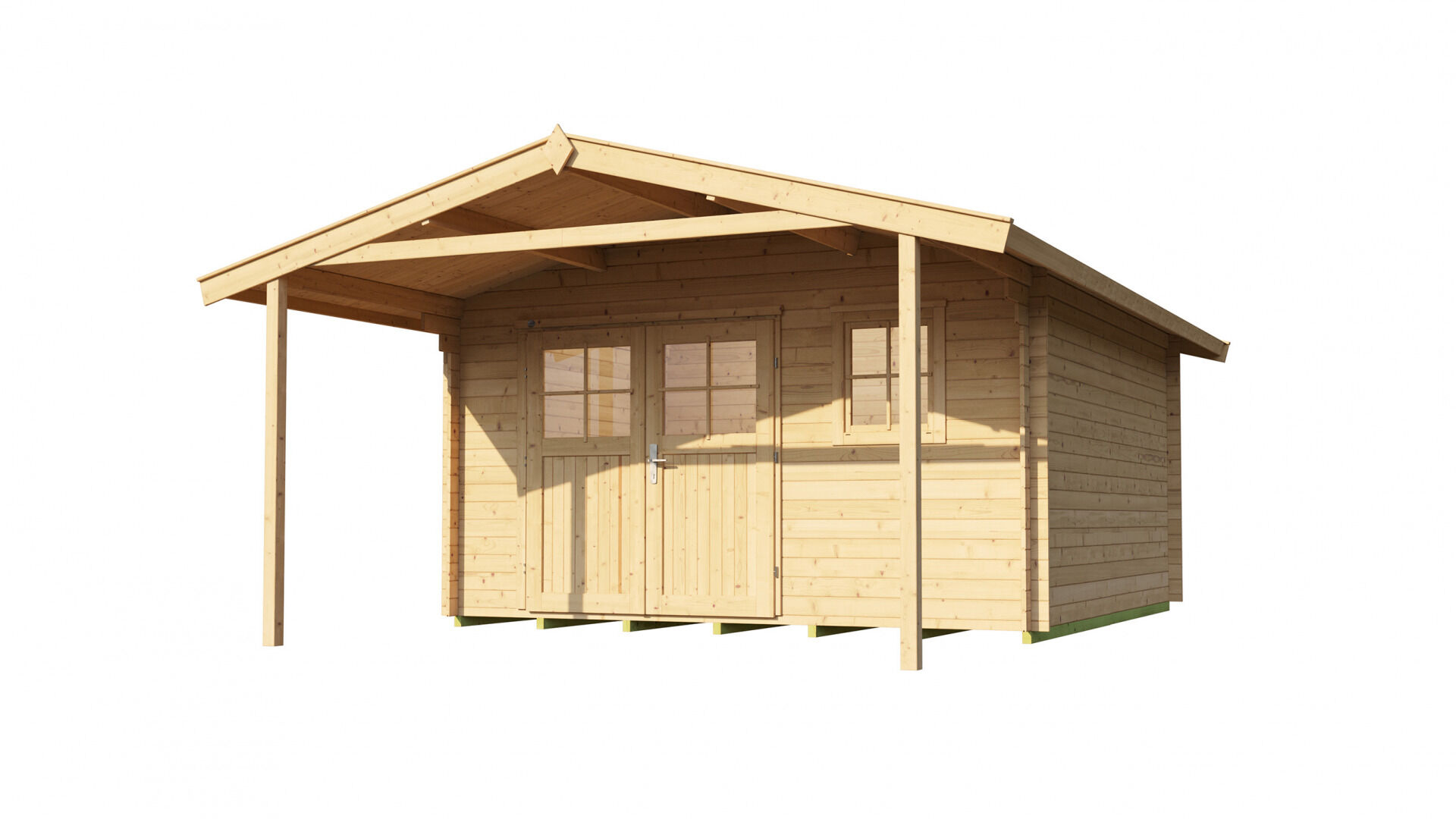 weka Gartenhaus 111 A 4,6x5,9m