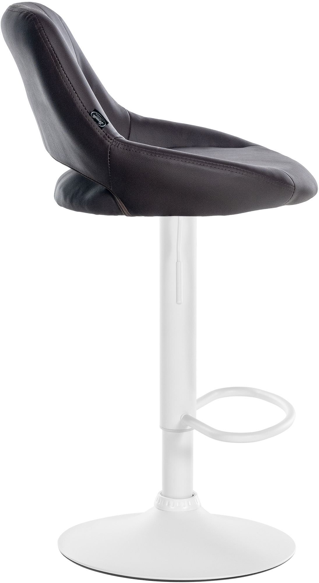 2er Set Barhocker Milet Kunstleder W, braun