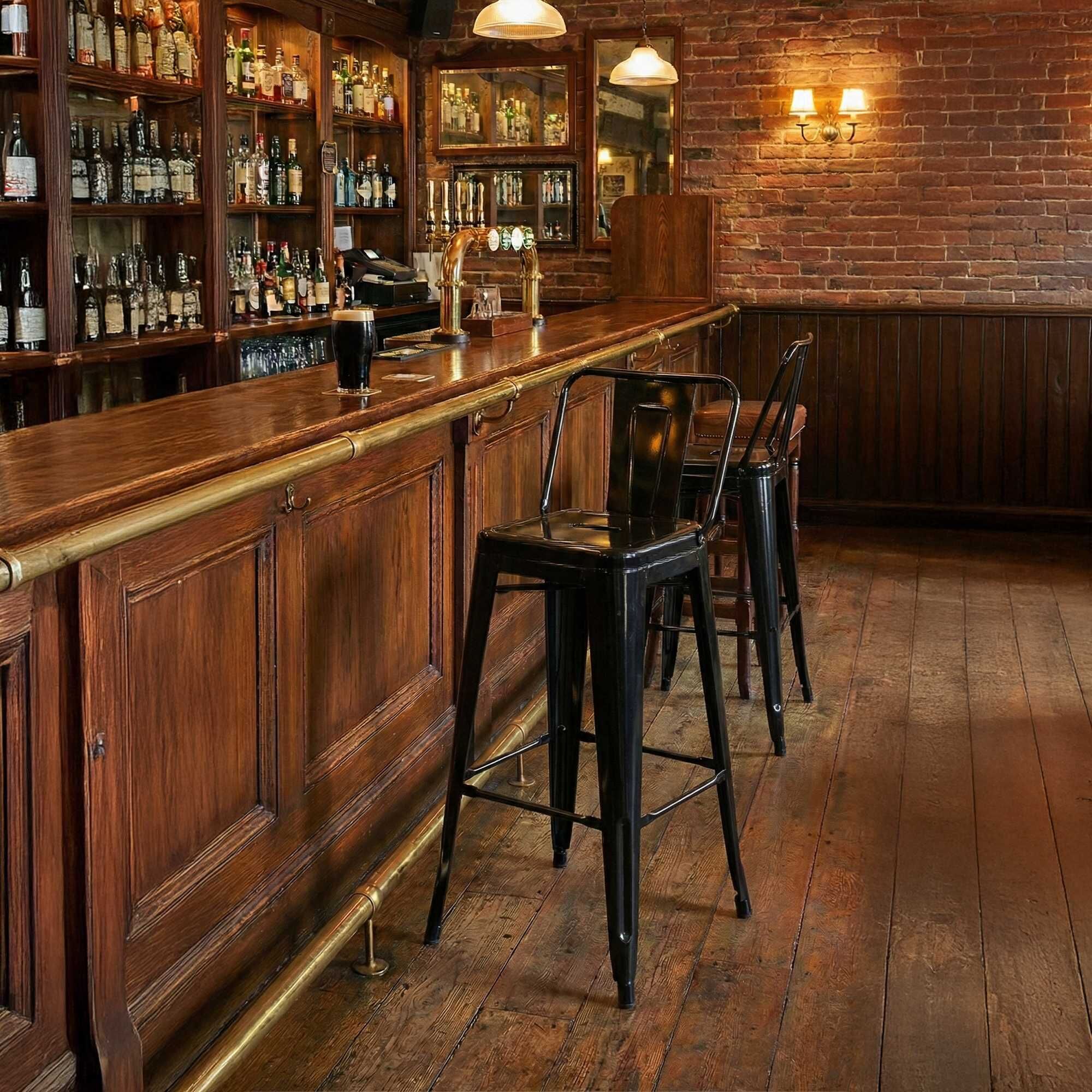 Barhocker Mason, schwarz