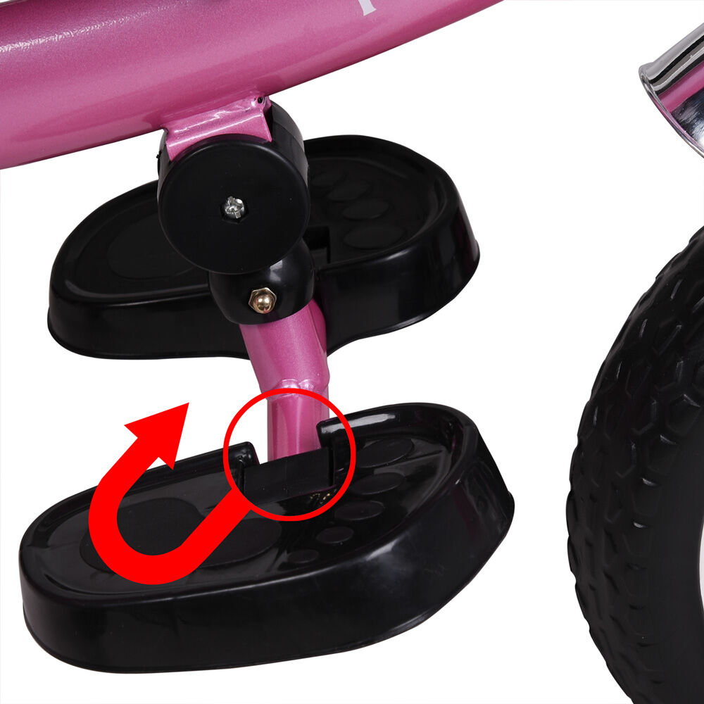 Multifunktionales Kinderdreirad Pink