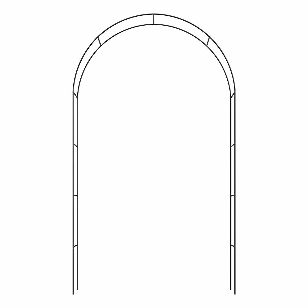 Rosenbogen Schwarz 240x140x37cm