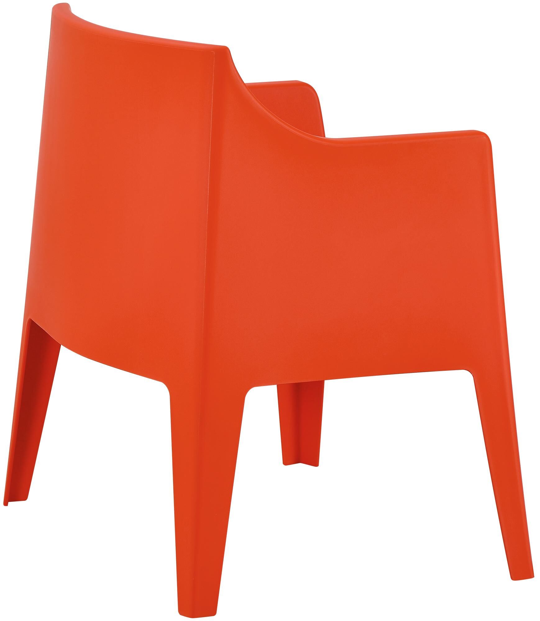 4er Set Stühle Bartal, orange