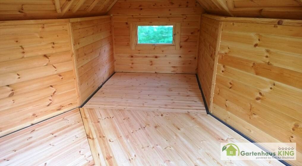 Finn Art Grillkota Elegance 9,2 m² mit 1,8m Anbau Innenansicht