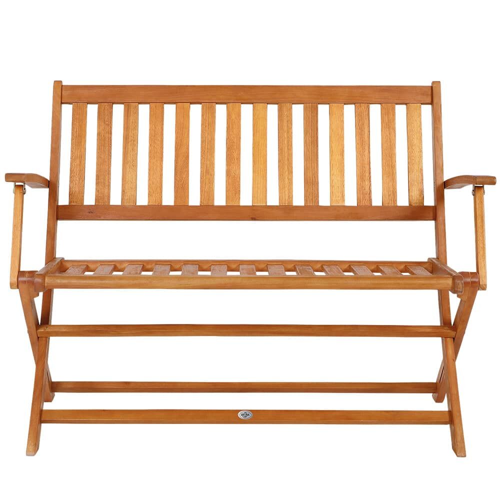Gartenbank Eukalyptusholz FSC®-zertifiziert 120x55x90cm