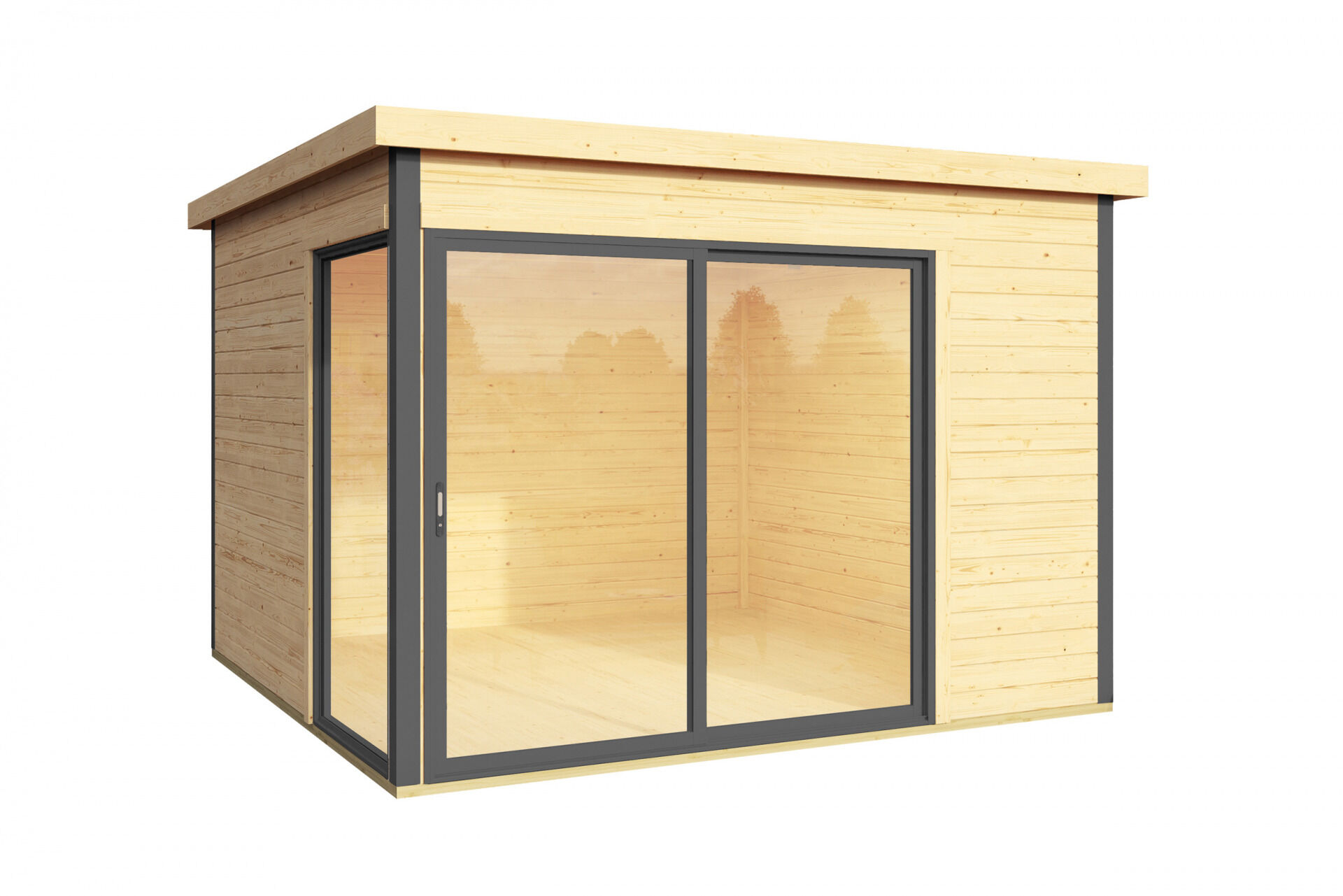 weka Design-Gartenhaus 412 - 3,2x3,2m