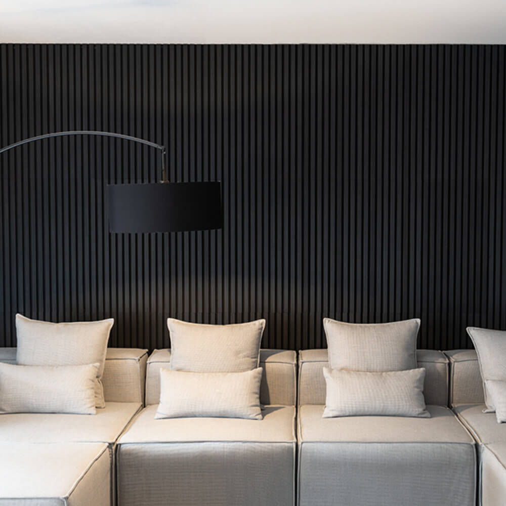 Akustikpaneel SONIC - 80 x 40 cm Black Oak 1x