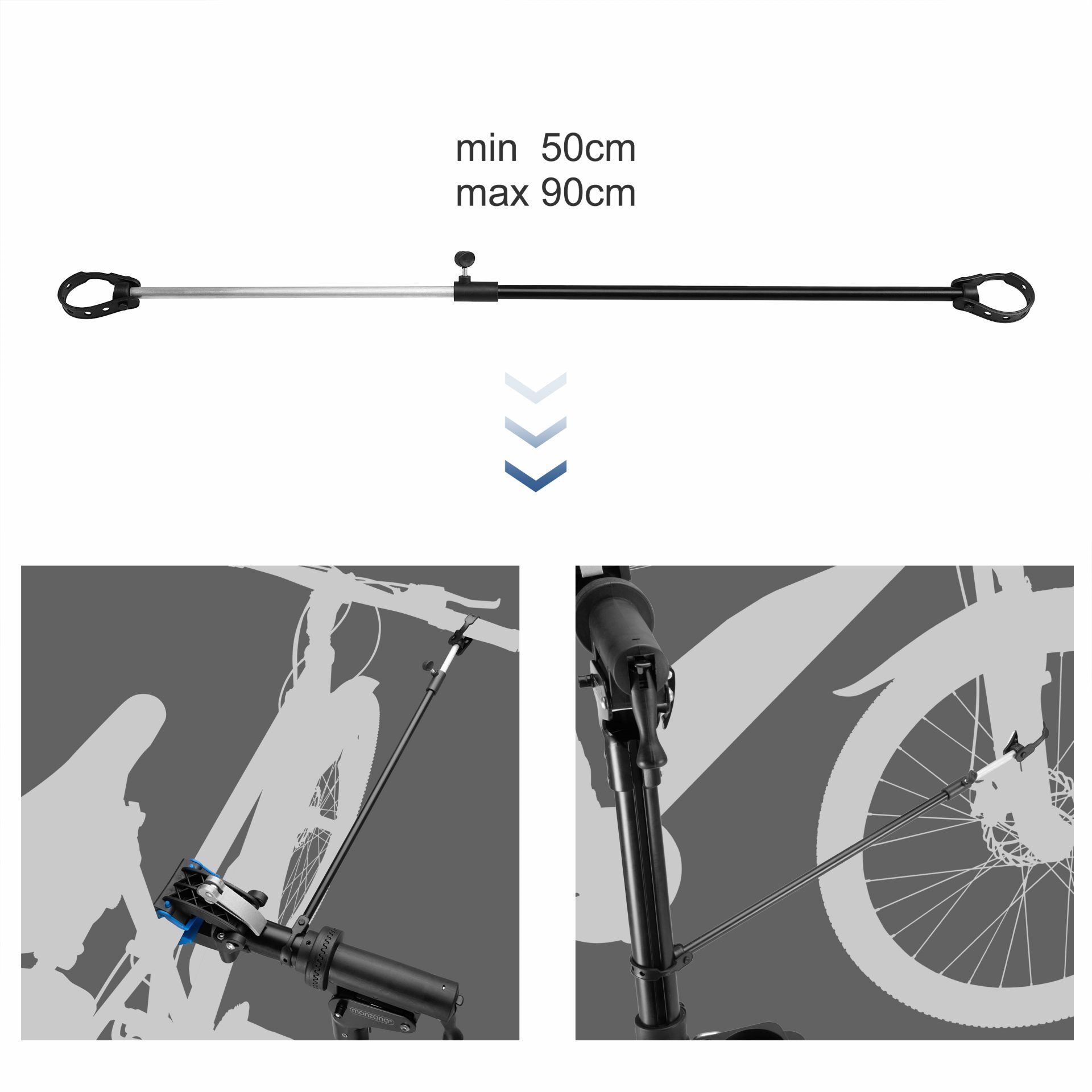 Fahrrad-Montageständer E-Bike bis 50kg