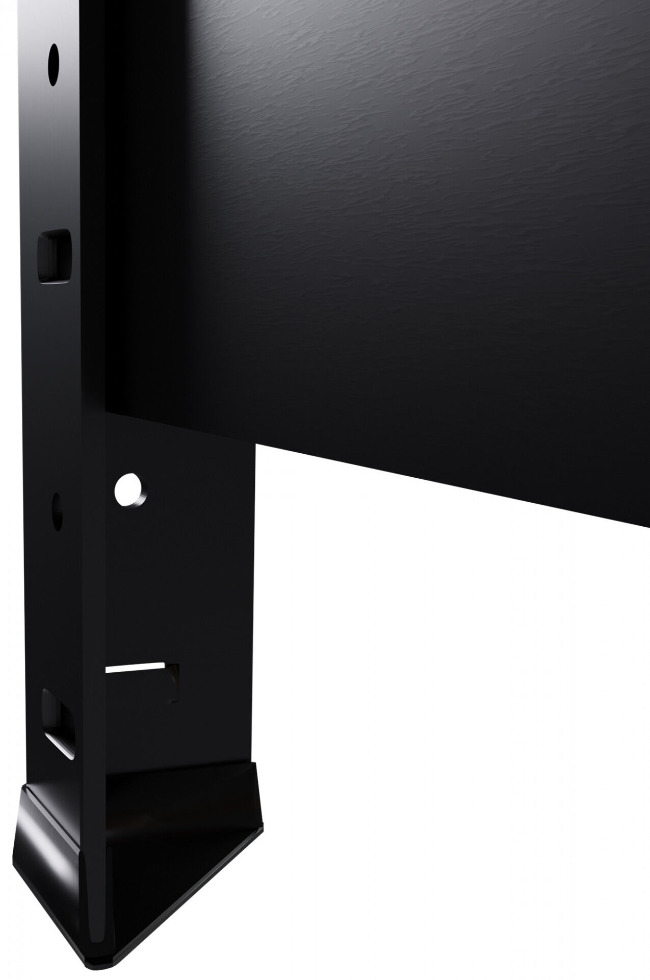 3er Regalsystem, schwarz