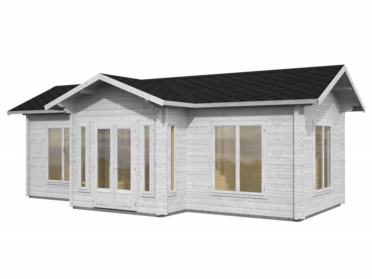 Palmako Ferienhaus Anna 26,8 m² weiß