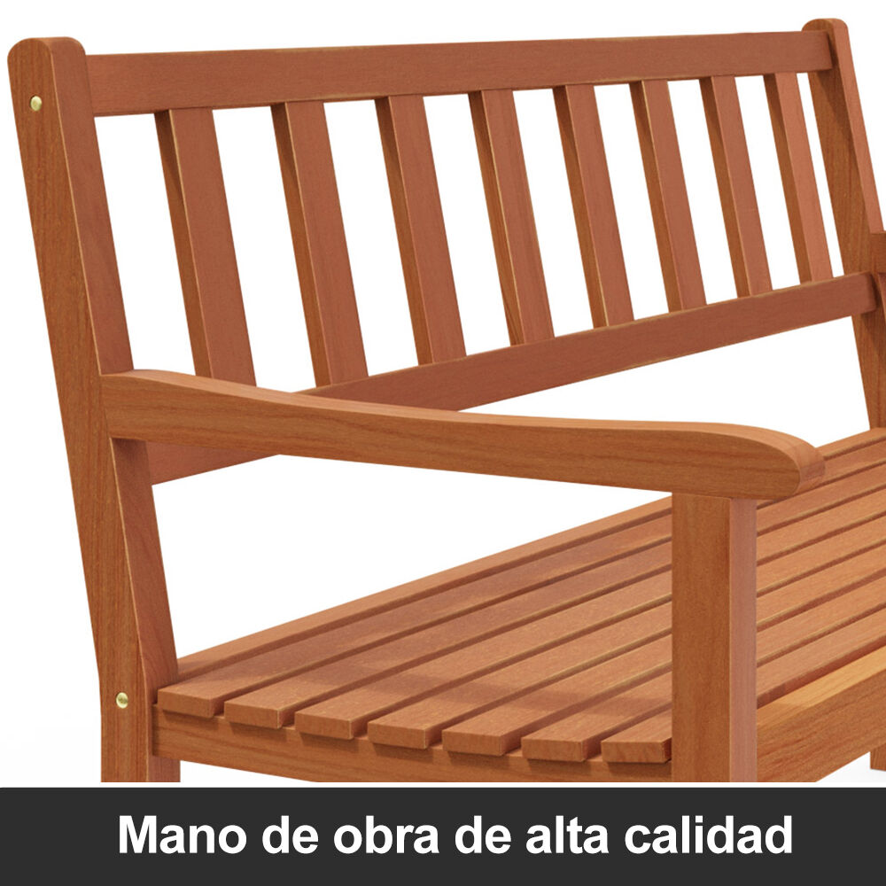 Gartenbank Kensington Akazienholz 120x90x50-58cm