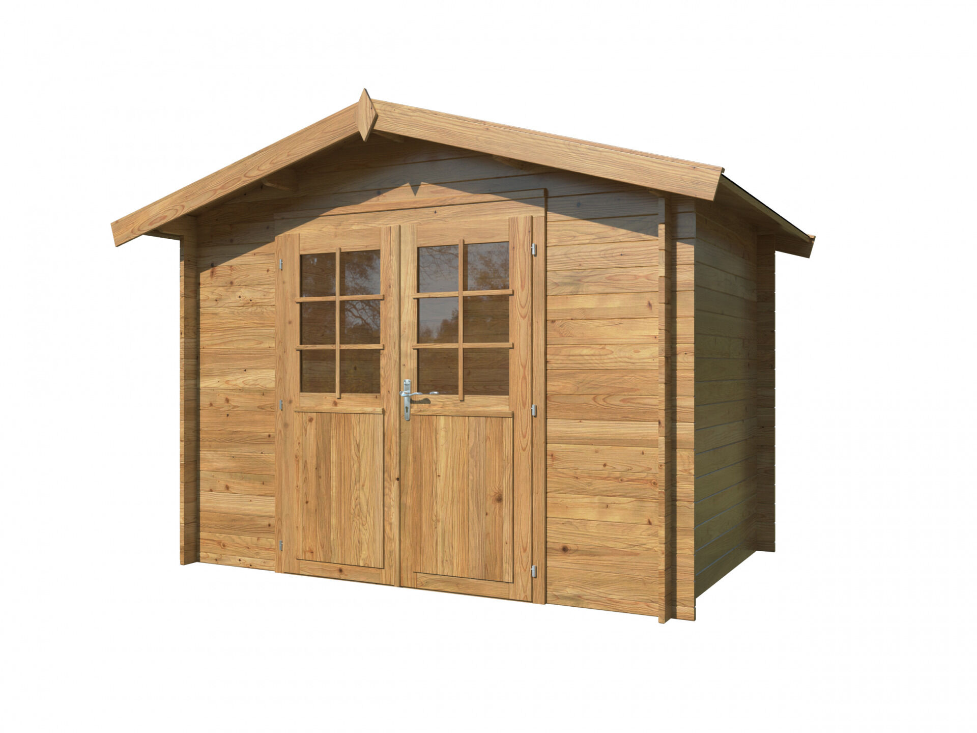 Palmako Gartenhaus Valentine 4,7 m², braun