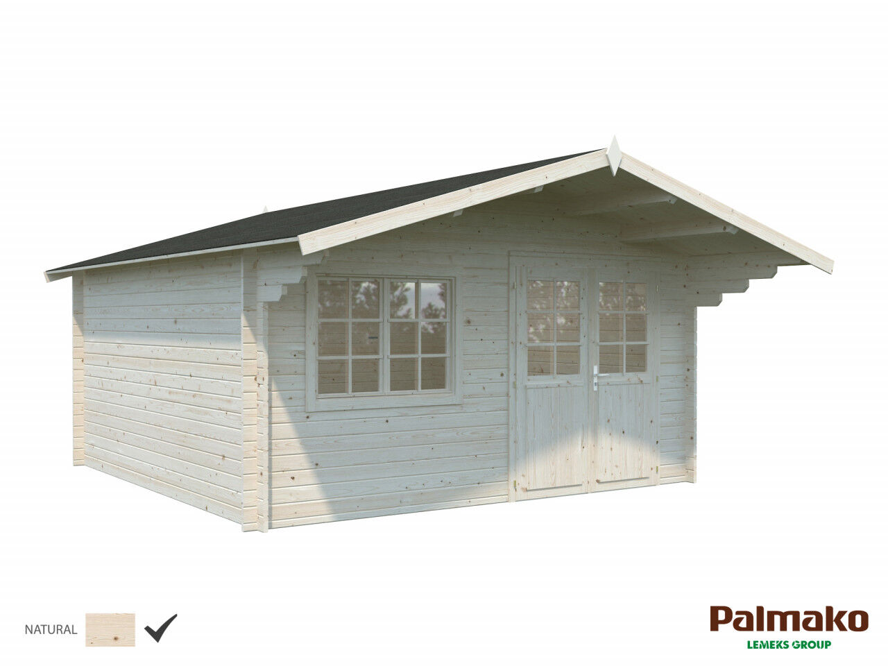 Palmako Gartenhaus Britta 17,5 m²