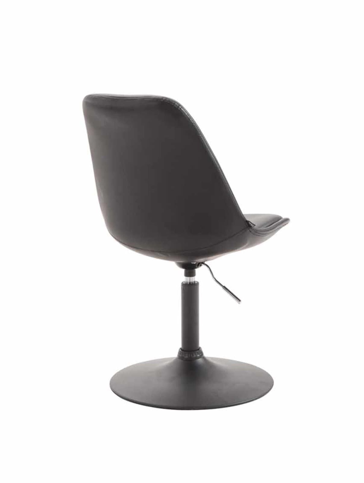 4er Set Esszimmerstühle Maverick B Kunstleder, schwarz