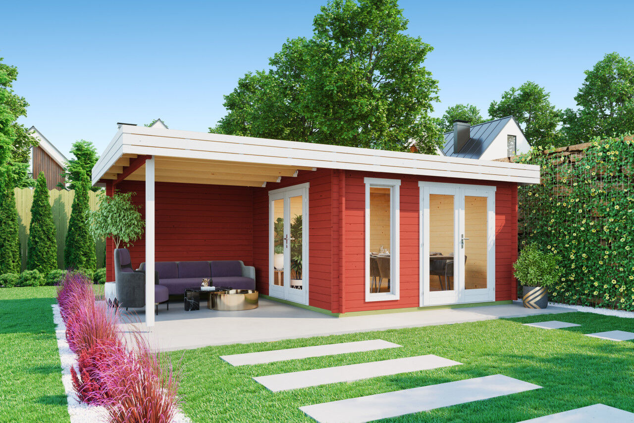 Lasita Maja Pultdach Gartenhaus Anders
