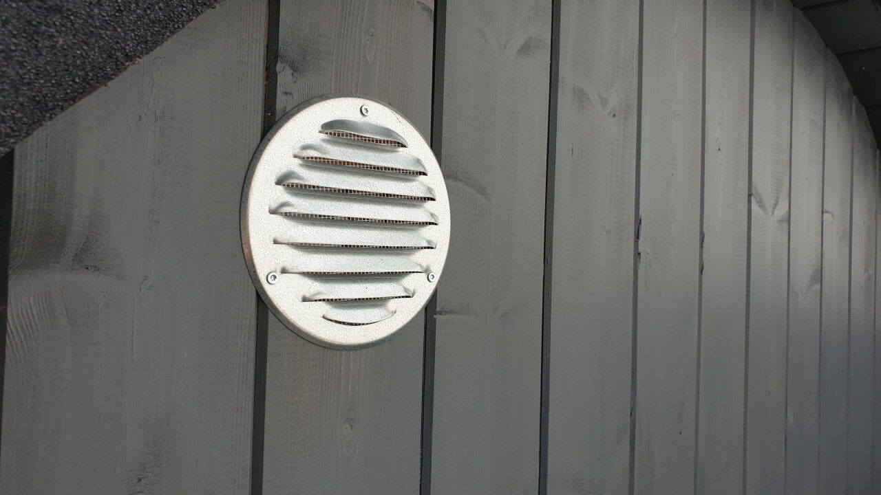 Finn Art Fass-Sauna Lüftungsgitter