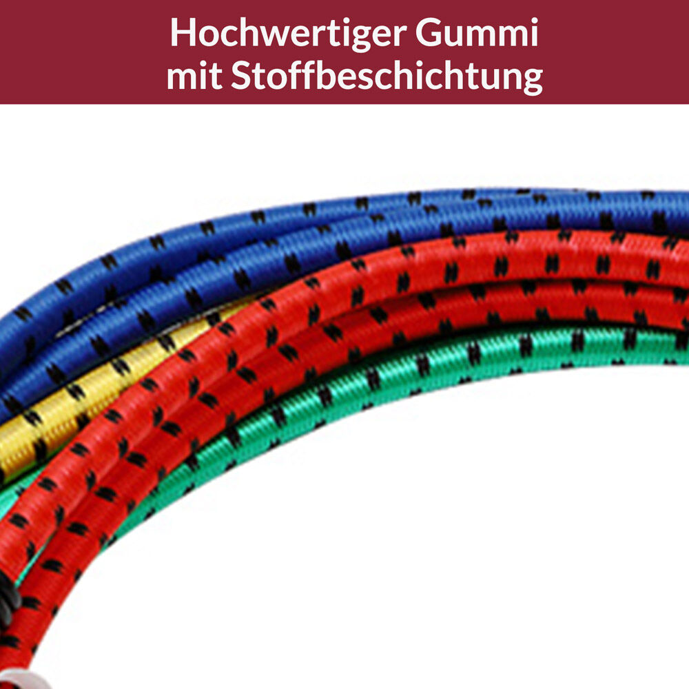 Spanngummi 8er-Set Expander 40-100cm