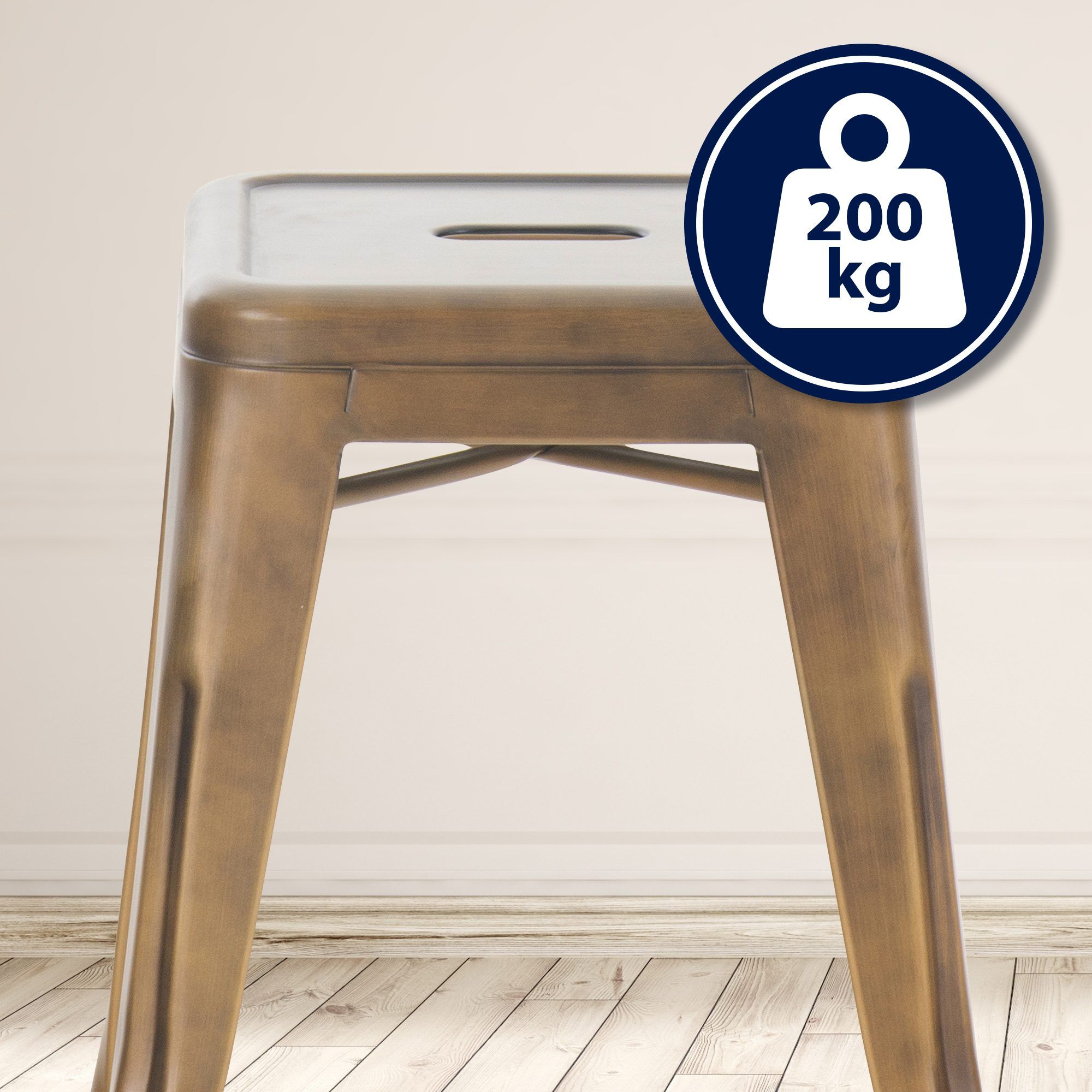 Hocker Armin, gold