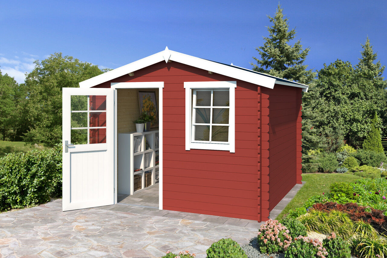 Lasita Maja Gartenhaus Nina 175 schwedenrot