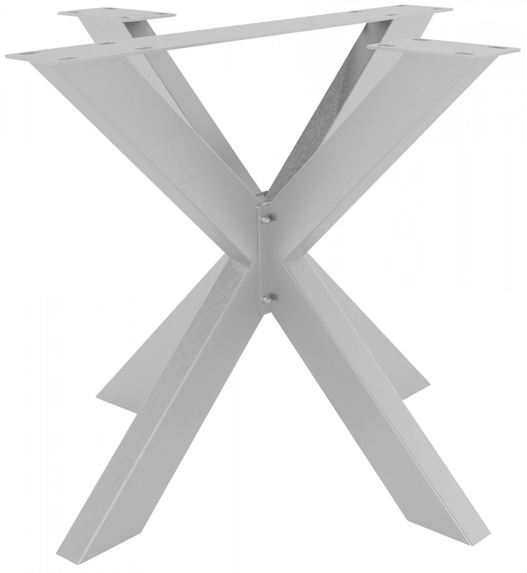Tischbeine Duncan L85xB85xH71 cm, edelstahl