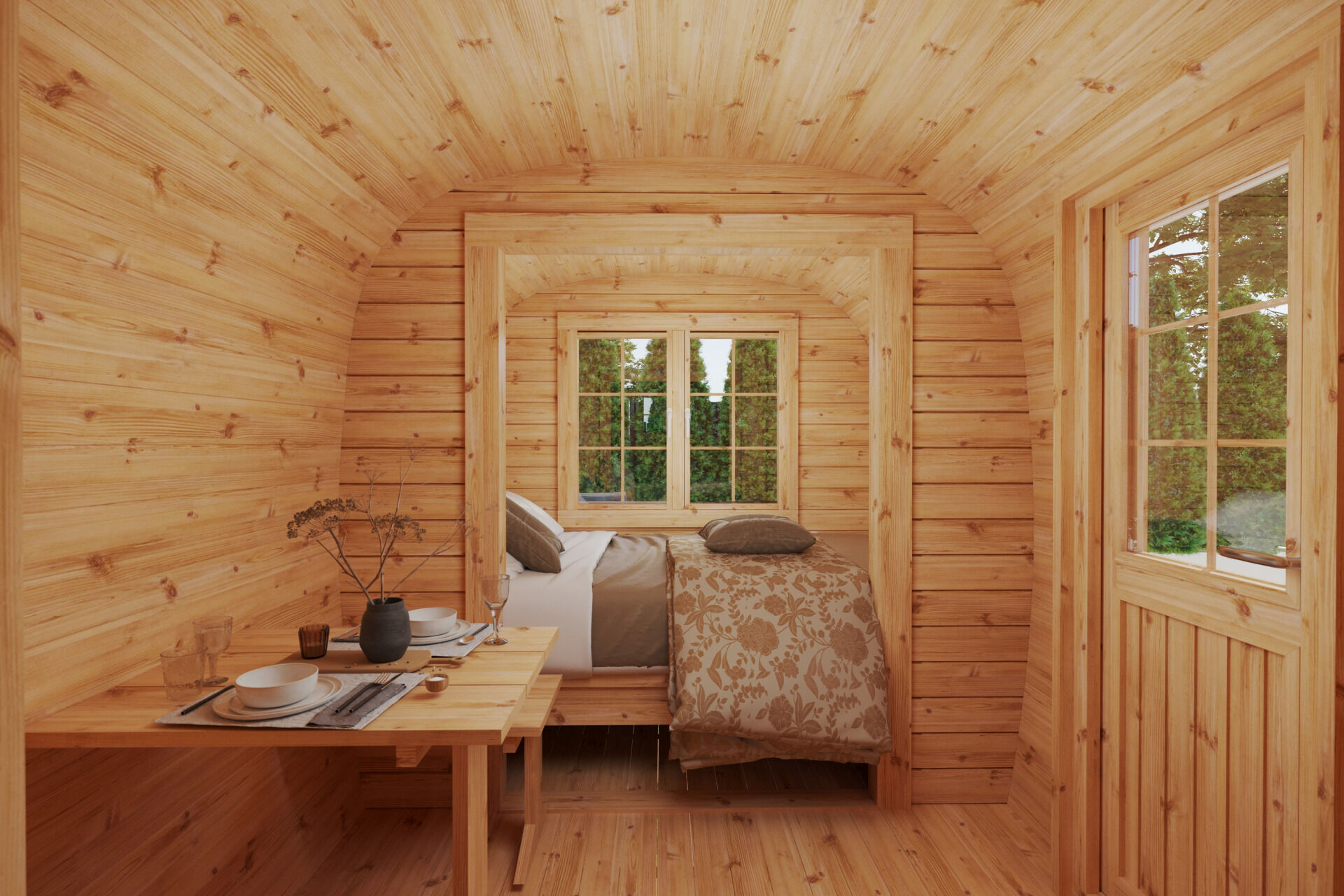 Camping Bus Tromso 230x480, Bausatz