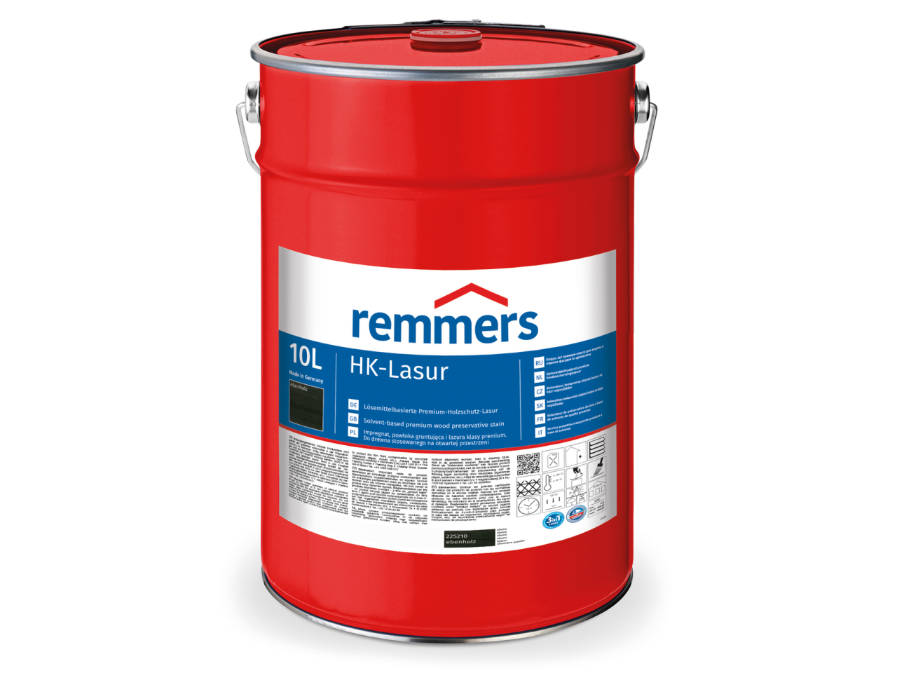Remmers HK-Lasur 10 l, pinie/lärche (RC-260)