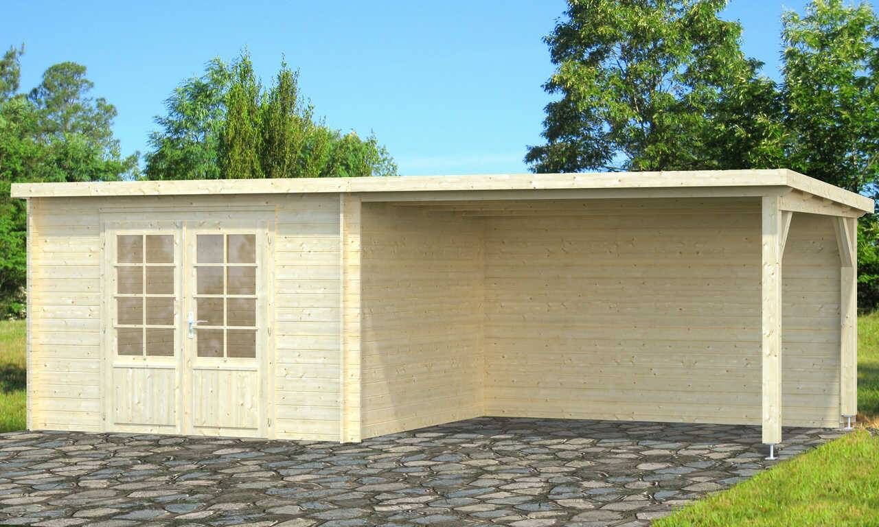 Palmako Gartenhaus Ella 8-7 + 10