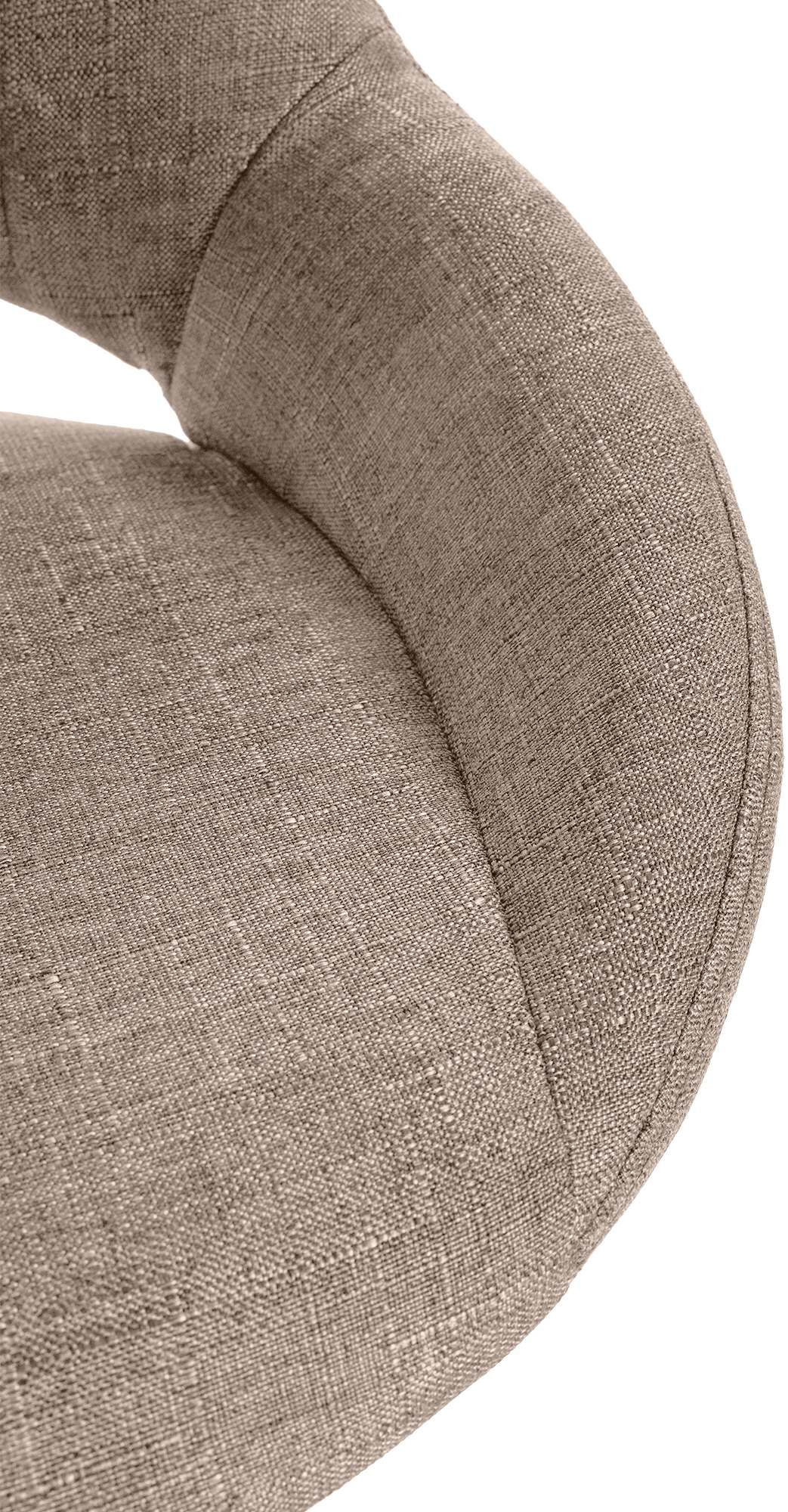 2er Set Barhocker Milet Stoff G, taupe