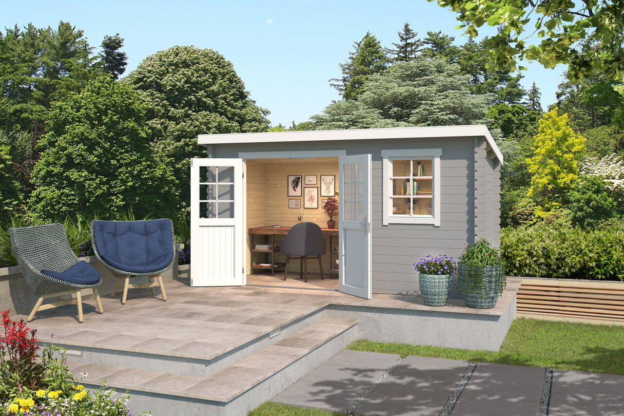 Pultdach Gartenhaus Lasita Maja Amira 175