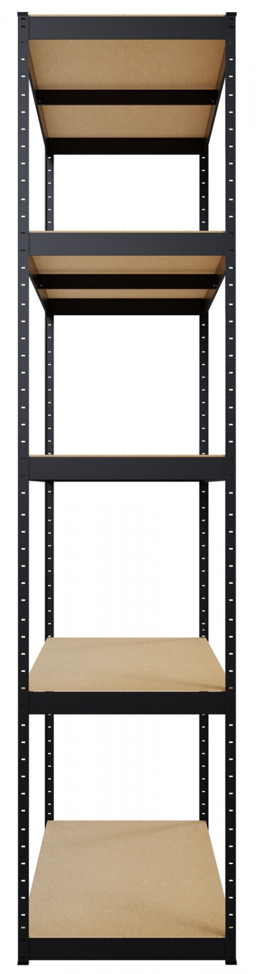 3er Regalsystem, schwarz