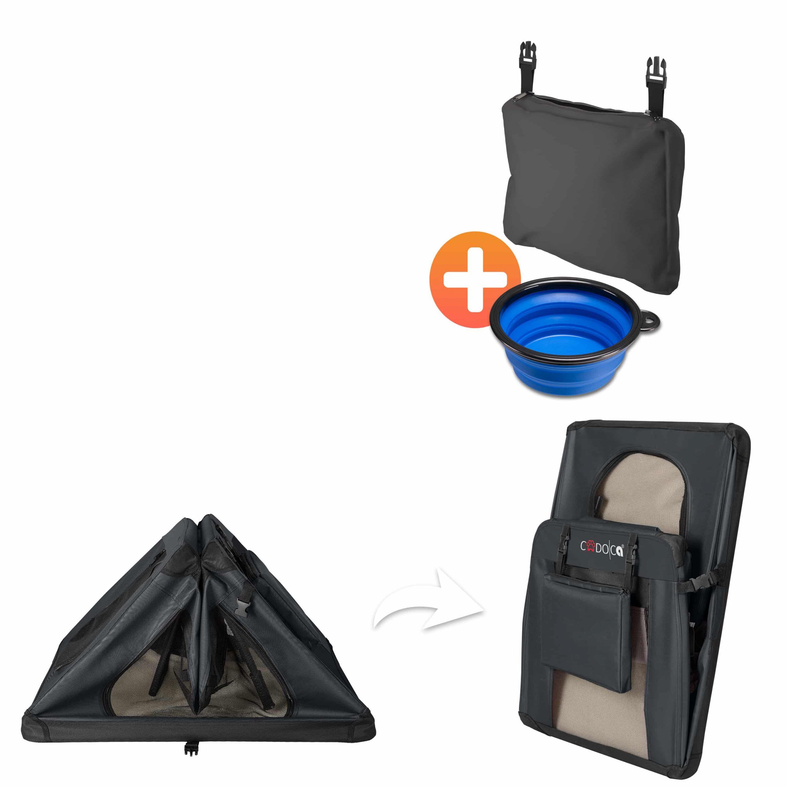 Hundebox faltbar XXXL 101x70x70cm Anthrazit